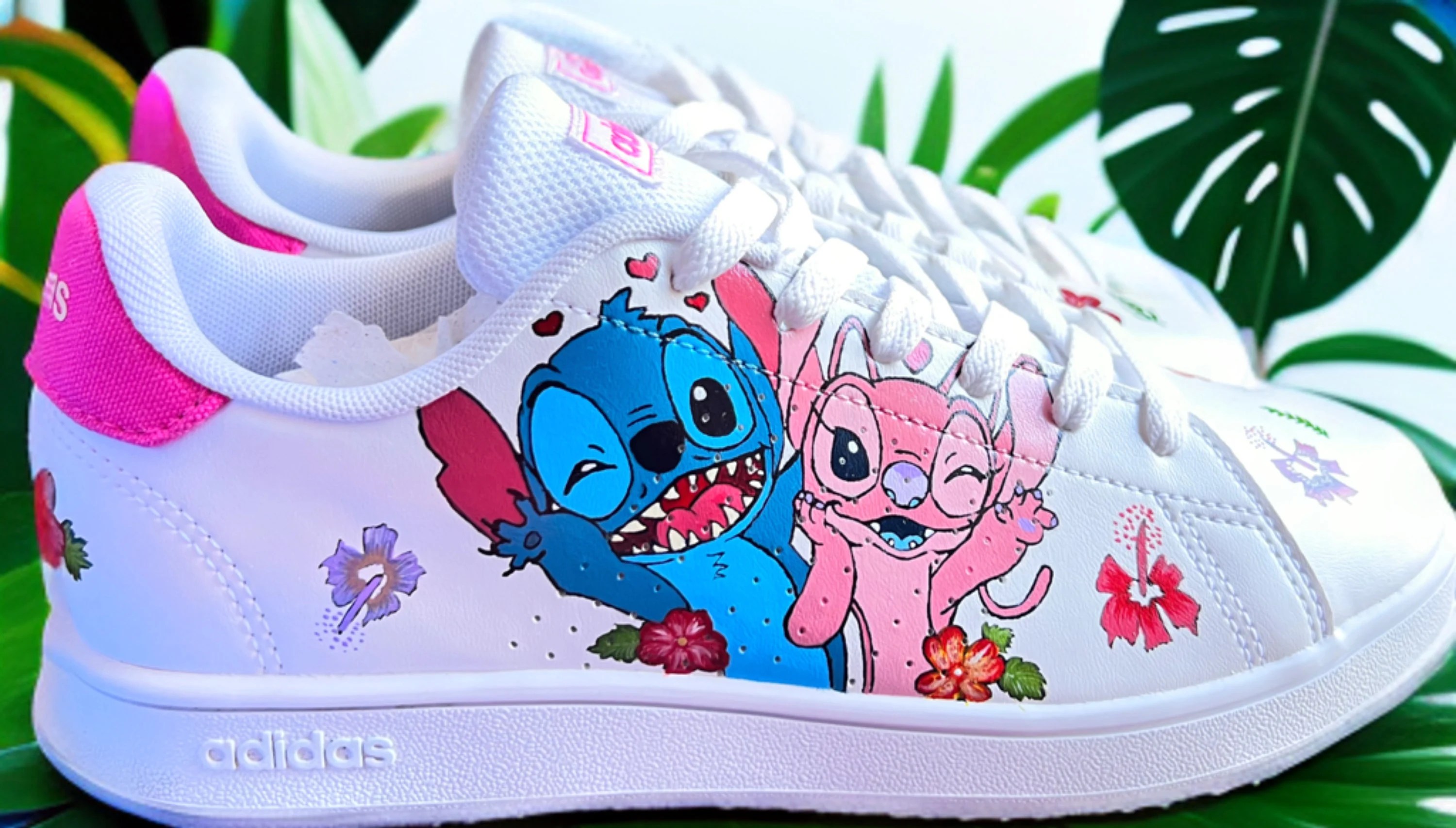 lilo & stitch custom sneakers
